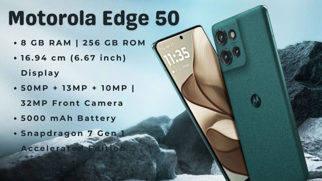 Motorola Edge 50 Best Balance of Camera, Performance and Price